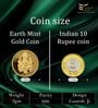 Ganesh 24KT (999) Lightweight Gold Coin 2g