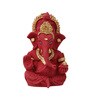 Maroon Ganesh Ji Murti Polyresin Idol