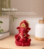 Maroon Ganesh Ji Murti Polyresin Idol