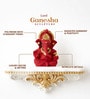 Maroon Ganesh Ji Murti Polyresin Idol