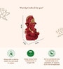 Maroon Ganesh Ji Murti Polyresin Idol