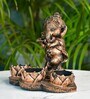 Ganesh Resin Candle Holder and Showpiece