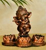 Ganesh Resin Candle Holder and Showpiece