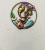 Multicolor Ganesha Metal Wall Hanging Ring