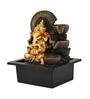 Ganesha Arc Antique Gold Polyresin Water Foutain