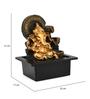 Ganesha Arc Antique Gold Polyresin Water Foutain