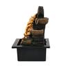 Ganesha Arc Antique Gold Polyresin Water Foutain