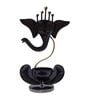 Ganesha Brown Garfield Metal Table Tea Light Holder