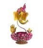 Ganesha Gold Metal Table Tea Light Holder