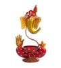 Ganesha Gold Metal Table Tealight Candle Holders