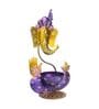 Ganesha Gold Metal Table Tea Light Holder