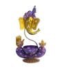 Ganesha Gold Metal Table Tea Light Holder