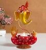 Ganesha Gold Metal Table Tealight Candle Holders