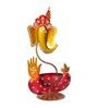 Ganesha Gold Metal Table Tealight Candle Holders