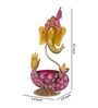 Ganesha Gold Metal Table Tea Light Holder