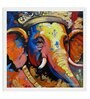 Ganesha Handmade Oil Paint On Canvas Unframed