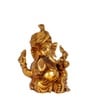 Ganesha Lakshmi Saraswati Brass Religious Idol