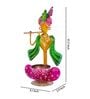 Ganesha Magenta Metal Table Tealight Candle Holders