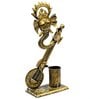 Ganesha Gold Metal Pen Stand