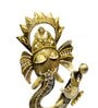 Ganesha Gold Metal Pen Stand