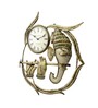 Ganesha Multicolour Iron Wall Clock