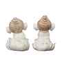 Ganesha on Lotus Idols-Set of 2