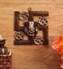 Ganesha On Swastika Wall Hanging