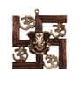 Ganesha On Swastika Wall Hanging