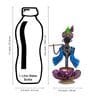 Ganesha Purple Metal  Table Tea Light Holder