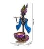 Ganesha Purple Metal  Table Tea Light Holder