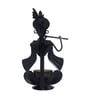 Ganesha Red Metal Table Tea Light Holder