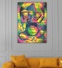 Lord Ganesha Multicolour Wooden Framed Spiritual Art Panel Set of 4