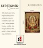 Ganesha Tanjore Stretched Canvas Painting