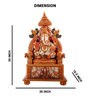 Ganesha Traditional Stone Multicolour Religious Idol