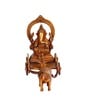 Ganesha With Mouse Brass Religious Idol