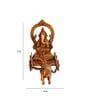 Ganesha With Mouse Brass Religious Idol