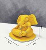 Ganesha Yellow Polyresin Ganesha Idol