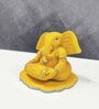 Ganesha Yellow Polyresin Ganesha Idol