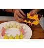 Ganpati Sweet Mithai Chocolate Sancha Modak Patti Mould with Ladoo Patti Mould, Plastic