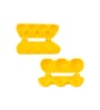 Ganpati Sweet Mithai Chocolate Sancha Modak Patti Mould with Ladoo Patti Mould, Plastic