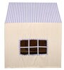 Garage Kids Tent House In Blue And Beige Colour