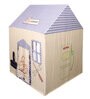 Garage Kids Tent House In Blue And Beige Colour
