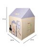 Garage Kids Tent House In Blue And Beige Colour