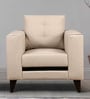 Garcia 1 Seater Sofa in Beige colour