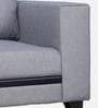 Garcia Fabric 1 Seater Sofa in Grey Colour