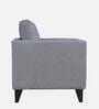 Garcia Fabric 1 Seater Sofa in Grey Colour