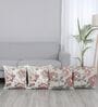 Garden Fantasy Floral Throw Cushion Covers (18x18)