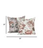 Garden Fantasy Floral Throw Cushion Covers (18x18)
