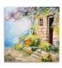 Garden Elias Multicolor Canvas Unframed People and Places Art Print