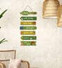 Garden Quote Multicolour Engineered Wood Wall Hanging Quotes